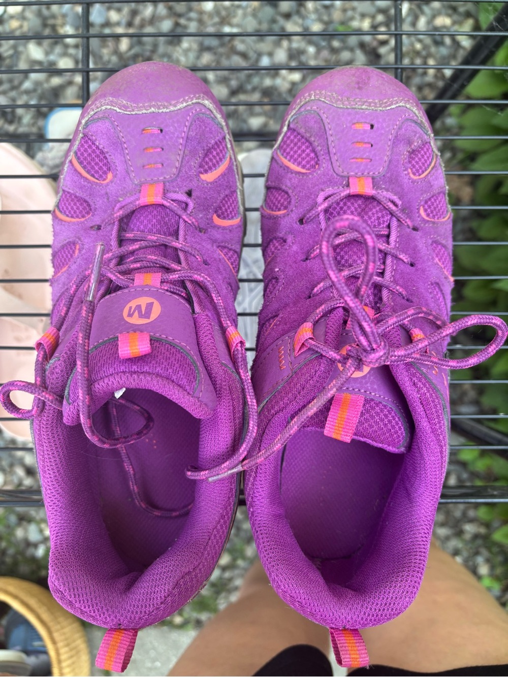 Merrell Girl’s Purple Trail Sneakers